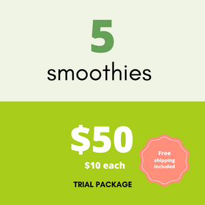 Trial Pack:  5 Smoothies